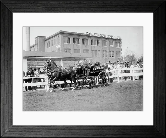 Framed Print : Horse Shows - Unidentified Men, Driving, 1911. Creator: Harris & Ewing. Horse Shows - Unidentified Men, Driving, 1911. Creator: Harris & Ewing Framed Print : Horse Shows - Unidentified Men, Driving, 1911. Creator: Harris & Ewing. Horse Shows - Unidentified Men, Driving, 1911. Creator: Harris & Ewing