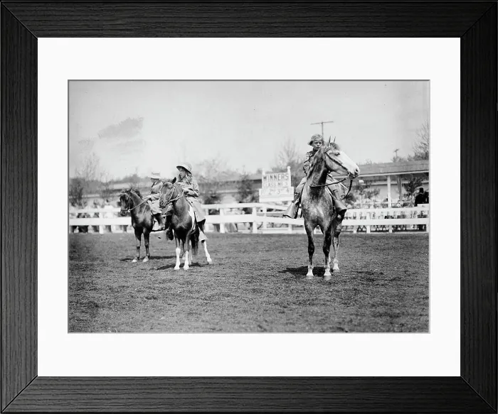 Framed Print : Horse Shows - Children And Ponies, 1911. Creator: Harris & Ewing. Horse Shows - Children And Ponies, 1911. Creator: Harris & Ewing Framed Print : Horse Shows - Children And Ponies, 1911. Creator: Harris & Ewing. Horse Shows - Children And Ponies, 1911. Creator: Harris & Ewing