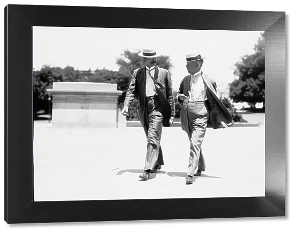 Joseph Little Bristow, Assistant Postmaster General; Senator From Kansas, (Left), 1911. Creator: Harris & Ewing. Joseph Little Bristow, Assistant Postmaster General; Senator From Kansas, (Left), 1911. Creator: Harris & Ewing