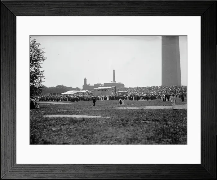 Framed Print : Military Field Mass By Holy Name Soc. of Roman Catholic Church - General View, 1910. Creator: Harris & Ewing. Military Field Mass By Holy Name Soc. of Roman Catholic Church - General View, 1910. Creator: Harris & Ewing Framed Print : Military Field Mass By Holy Name Soc. of Roman Catholic Church - General View, 1910. Creator: Harris & Ewing. Military Field Mass By Holy Name Soc. of Roman Catholic Church - General View, 1910. Creator: Harris & Ewing