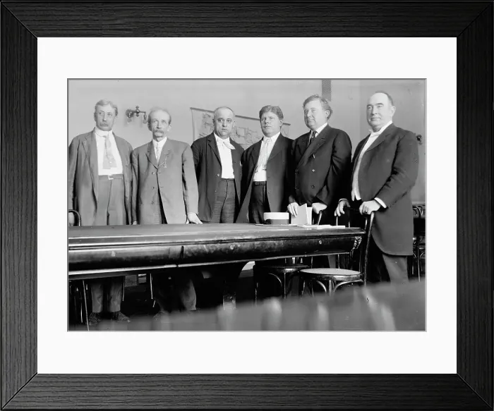 Framed Print : Special Committee On The Investigation of The U.S. Steel Corp, January 12, 1912. Creator: Harris & Ewing. Special Committee On The Investigation of The U.S. Steel Corp, January 12, 1912. Creator: Harris & Ewing Framed Print : Special Committee On The Investigation of The U.S. Steel Corp, January 12, 1912. Creator: Harris & Ewing. Special Committee On The Investigation of The U.S. Steel Corp, January 12, 1912. Creator: Harris & Ewing