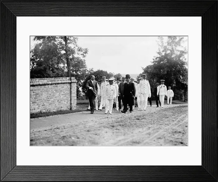 Framed Print : Marshal-Admiral...Togo Heihachiro and Captain John H. Gibbons, U.S.Navy, Annapolis, Maryland, 1911. Creator: Harris & Ewing. Marshal-Admiral...Togo Heihachiro and Captain John H. Gibbons, U.S.Navy, Annapolis, Maryland, 1911 Framed Print : Marshal-Admiral...Togo Heihachiro and Captain John H. Gibbons, U.S.Navy, Annapolis, Maryland, 1911. Creator: Harris & Ewing. Marshal-Admiral...Togo Heihachiro and Captain John H. Gibbons, U.S.Navy, Annapolis, Maryland, 1911