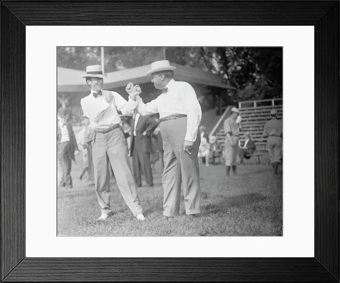 Framed Print : Baseball, Congressional - Byrnes of South Carolina And Billy Wilson of Illinois, 1911. Creator: Harris & Ewing. Baseball, Congressional - Byrnes of South Carolina And Billy Wilson of Illinois, 1911. Creator: Harris & Ewing Framed Print : Baseball, Congressional - Byrnes of South Carolina And Billy Wilson of Illinois, 1911. Creator: Harris & Ewing. Baseball, Congressional - Byrnes of South Carolina And Billy Wilson of Illinois, 1911. Creator: Harris & Ewing