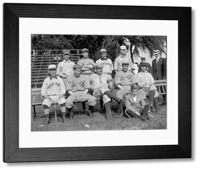 Framed Print : Baseball, Congressional, Front Row: Lafferty of Oregon; Sidney Anderson of Minnesota... 1911. Creator: Harris & Ewing. Baseball, Congressional, Front Row: Lafferty of Oregon; Sidney Anderson of Minnesota... 1911. Creator: Harris & Ewing Framed Print : Baseball, Congressional, Front Row: Lafferty of Oregon; Sidney Anderson of Minnesota... 1911. Creator: Harris & Ewing. Baseball, Congressional, Front Row: Lafferty of Oregon; Sidney Anderson of Minnesota... 1911. Creator: Harris & Ewing