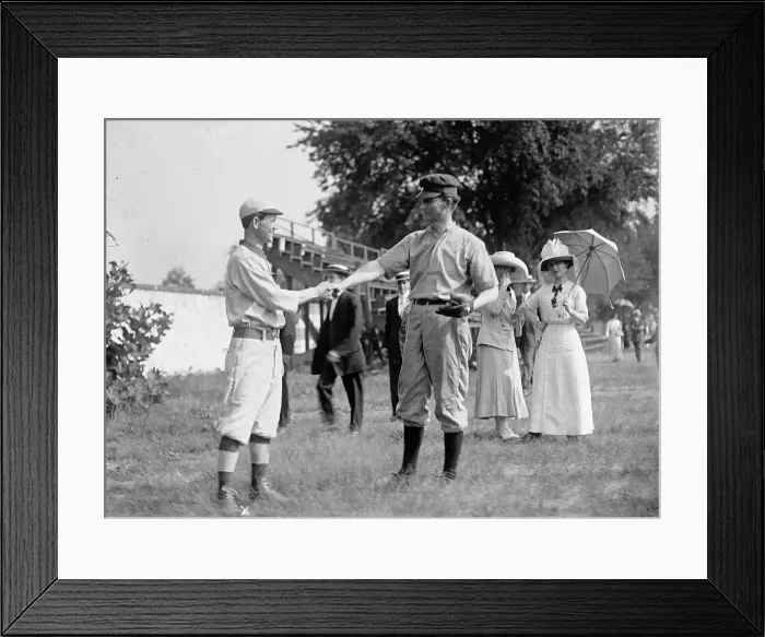Framed Print : Baseball, Congressional - Lafferty of Oregon And Webb of North Carolina, 1911. Creator: Harris & Ewing. Baseball, Congressional - Lafferty of Oregon And Webb of North Carolina, 1911. Creator: Harris & Ewing Framed Print : Baseball, Congressional - Lafferty of Oregon And Webb of North Carolina, 1911. Creator: Harris & Ewing. Baseball, Congressional - Lafferty of Oregon And Webb of North Carolina, 1911. Creator: Harris & Ewing