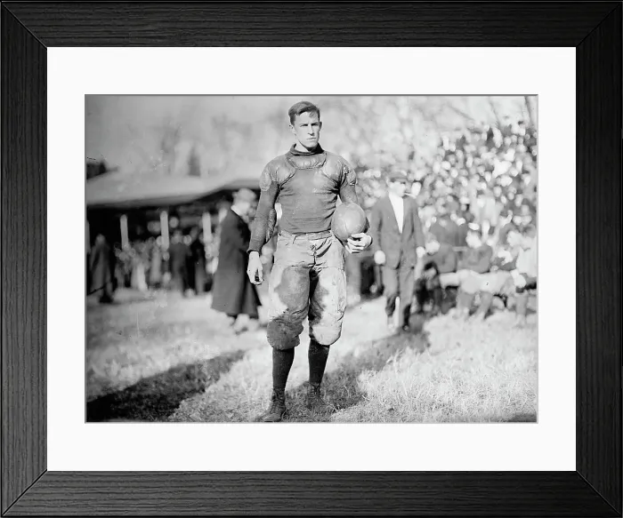 Framed Print : Football - Georgetown University Game, 1911. Creator: Harris & Ewing. Football - Georgetown University Game, 1911. Creator: Harris & Ewing Framed Print : Football - Georgetown University Game, 1911. Creator: Harris & Ewing. Football - Georgetown University Game, 1911. Creator: Harris & Ewing
