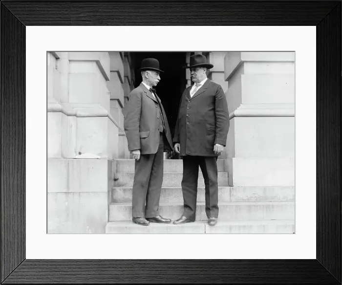 Framed Print : Moses Edwin Clapp, Senator From Minnesota, Right, with James C. Haynes, Mayor of Minneapolis, 1911. Creator: Harris & Ewing. Moses Edwin Clapp, Senator From Minnesota, Right, with James C. Haynes, Mayor of Minneapolis, 1911 Framed Print : Moses Edwin Clapp, Senator From Minnesota, Right, with James C. Haynes, Mayor of Minneapolis, 1911. Creator: Harris & Ewing. Moses Edwin Clapp, Senator From Minnesota, Right, with James C. Haynes, Mayor of Minneapolis, 1911