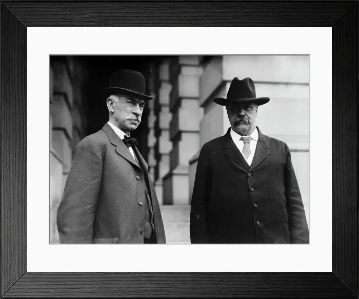 Framed Print : James C. Haynes, Mayor of Minneapolis (left), with Senator Clapp, 1911. Creator: Harris & Ewing. James C. Haynes, Mayor of Minneapolis (left), with Senator Clapp, 1911. Creator: Harris & Ewing Framed Print : James C. Haynes, Mayor of Minneapolis (left), with Senator Clapp, 1911. Creator: Harris & Ewing. James C. Haynes, Mayor of Minneapolis (left), with Senator Clapp, 1911. Creator: Harris & Ewing