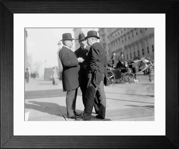 Framed Print : Republican National Committee, Charles F. Brooker; Harry S. New; Franklin Murphy of New Jersey, 1912 Creator: Harris & Ewing. Republican National Committee, Charles F. Brooker; Harry S Framed Print : Republican National Committee, Charles F. Brooker; Harry S. New; Franklin Murphy of New Jersey, 1912 Creator: Harris & Ewing. Republican National Committee, Charles F. Brooker; Harry S