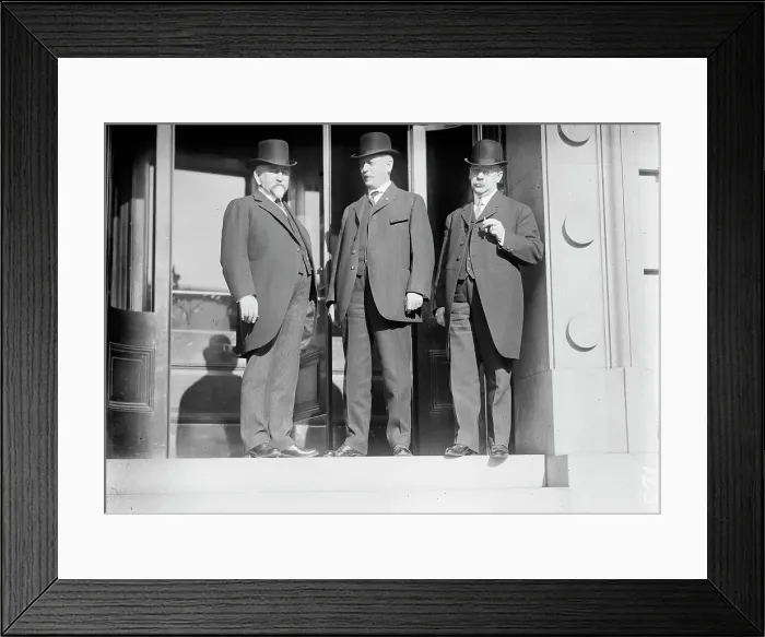 Framed Print : Republican National Committee - Charles Frederick Brooker; William F. Stone, Sergeant-At... 1912. Creator: Harris & Ewing. Republican National Committee - Charles Frederick Brooker; William F. Stone, Sergeant-At... 1912 Framed Print : Republican National Committee - Charles Frederick Brooker; William F. Stone, Sergeant-At... 1912. Creator: Harris & Ewing. Republican National Committee - Charles Frederick Brooker; William F. Stone, Sergeant-At... 1912
