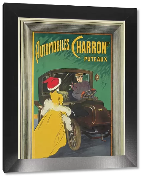 Automobiles Charron, c. 1906. Creator: Cappiello, Leonetto (1875-1942)
