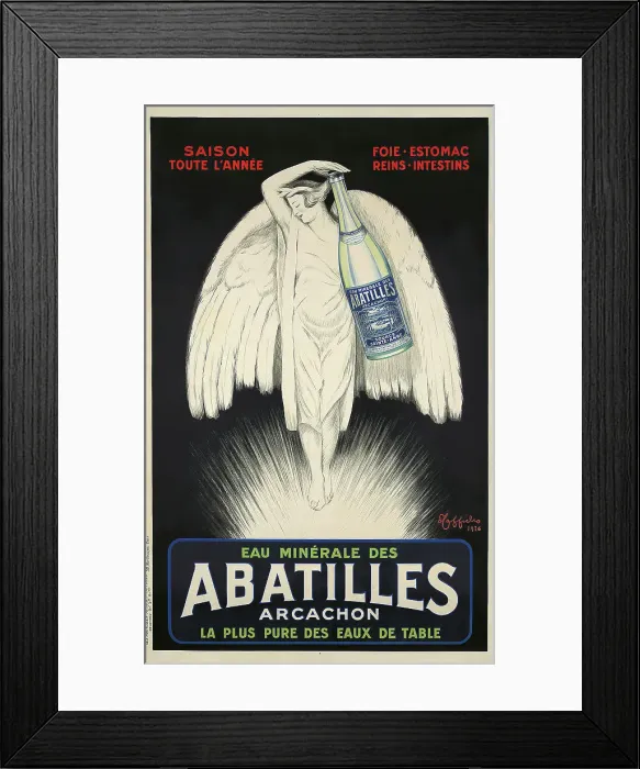 Framed Print : Eau Minérale des Abatilles, 1926. Creator: Cappiello, Leonetto (1875-1942) Framed Print : Eau Minérale des Abatilles, 1926. Creator: Cappiello, Leonetto (1875-1942)