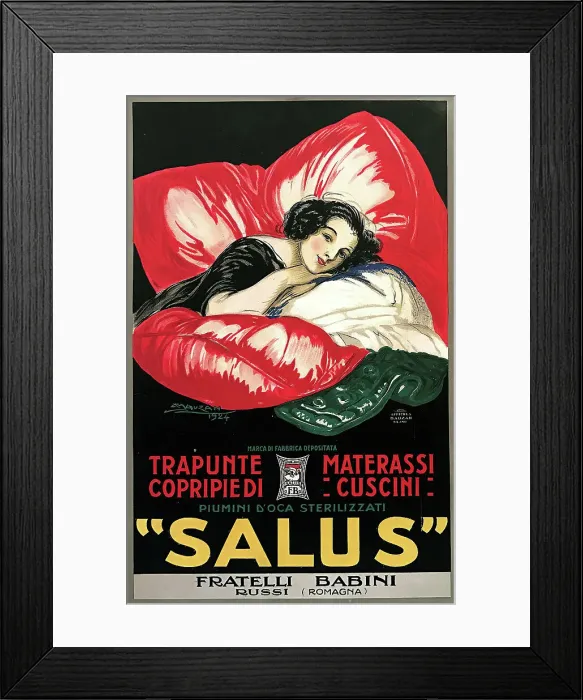 Framed Print : Salus, 1924. Creator: Cappiello, Leonetto (1875-1942) Framed Print : Salus, 1924. Creator: Cappiello, Leonetto (1875-1942)