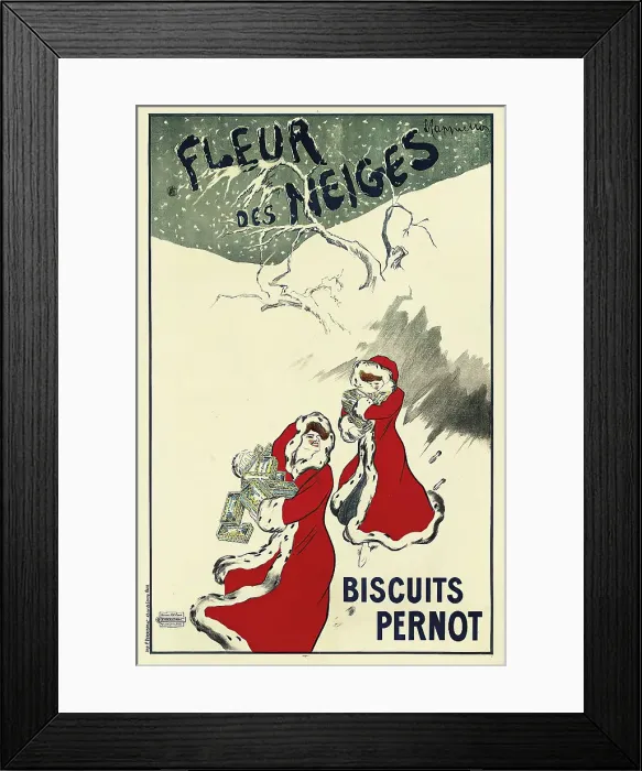 Framed Print : Fleur des Neiges, 1905. Creator: Cappiello, Leonetto (1875-1942) Framed Print : Fleur des Neiges, 1905. Creator: Cappiello, Leonetto (1875-1942)