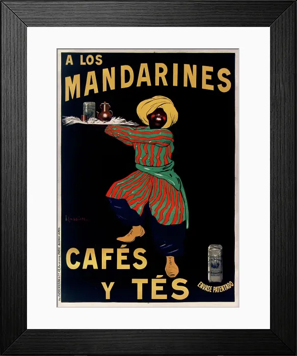 Framed Print : A los Mandarines: Cafés y Tés, 1908. Creator: Cappiello, Leonetto (1875-1942) Framed Print : A los Mandarines: Cafés y Tés, 1908. Creator: Cappiello, Leonetto (1875-1942)
