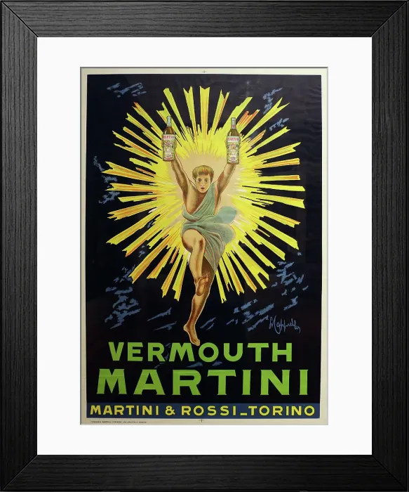 Framed Print : Vermouth Martini, 1920. Creator: Cappiello, Leonetto (1875-1942) Framed Print : Vermouth Martini, 1920. Creator: Cappiello, Leonetto (1875-1942)