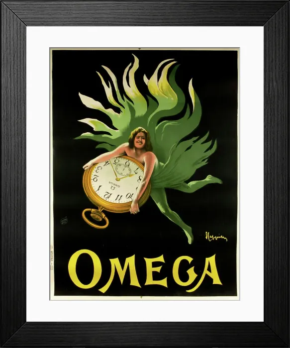 Framed Print : Omega, c. 1910. Creator: Cappiello, Leonetto (1875-1942) Framed Print : Omega, c. 1910. Creator: Cappiello, Leonetto (1875-1942)