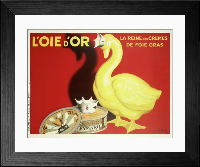 Framed Print : L'oie d'or. Creator: Cappiello, Leonetto (1875-1942) Framed Print : L'oie d'or. Creator: Cappiello, Leonetto (1875-1942)