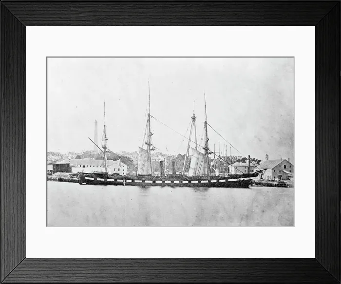 Framed Print : U.S. Navy - Unidentified Ship, with Auxilliary Steam Power At Boston Navy Yard, 1911. Creator: Harris & Ewing. U.S. Navy - Unidentified Ship, with Auxilliary Steam Power At Boston Navy Yard, 1911. Creator: Harris & Ewing Framed Print : U.S. Navy - Unidentified Ship, with Auxilliary Steam Power At Boston Navy Yard, 1911. Creator: Harris & Ewing. U.S. Navy - Unidentified Ship, with Auxilliary Steam Power At Boston Navy Yard, 1911. Creator: Harris & Ewing