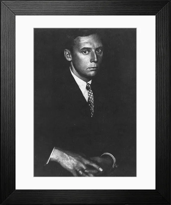 Framed Print : Johannes Theodor Baargeld (1892-1927), c. 1920. Creator: Anonymous Framed Print : Johannes Theodor Baargeld (1892-1927), c. 1920. Creator: Anonymous