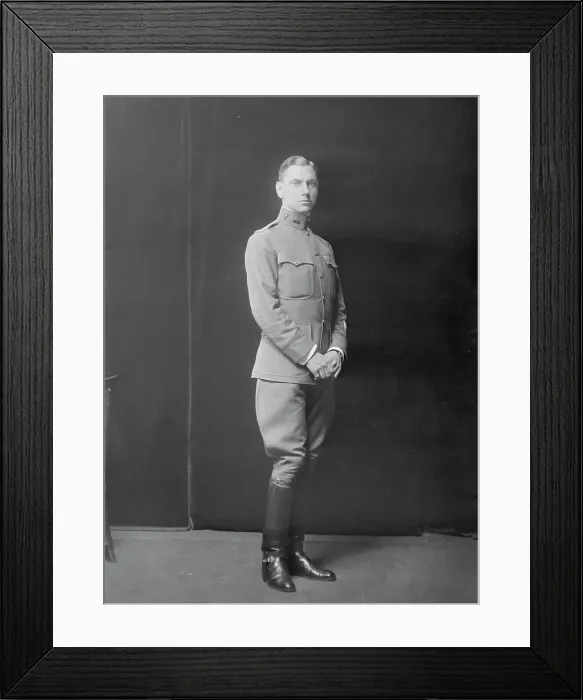 Framed Print : Captain S.M. Spalding, portrait photograph, 1919 Jan. 27 or 28. Creator: Arnold Genthe Framed Print : Captain S.M. Spalding, portrait photograph, 1919 Jan. 27 or 28. Creator: Arnold Genthe
