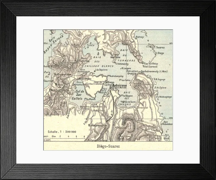 Framed Print : Diego- Suarez; Iles Africaines de la mer des Indes, 1914. Creator: Unknown Framed Print : Diego- Suarez; Iles Africaines de la mer des Indes, 1914. Creator: Unknown