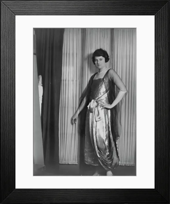 Framed Print : Mrs. E.H. Stern, portrait photograph, 1919 Nov. 7. Creator: Arnold Genthe Framed Print : Mrs. E.H. Stern, portrait photograph, 1919 Nov. 7. Creator: Arnold Genthe