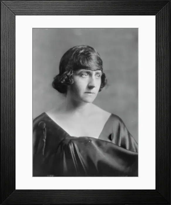 Framed Print : Miss E. Stettheimer, portrait photograph, 1918 Feb. 1. Creator: Arnold Genthe Framed Print : Miss E. Stettheimer, portrait photograph, 1918 Feb. 1. Creator: Arnold Genthe