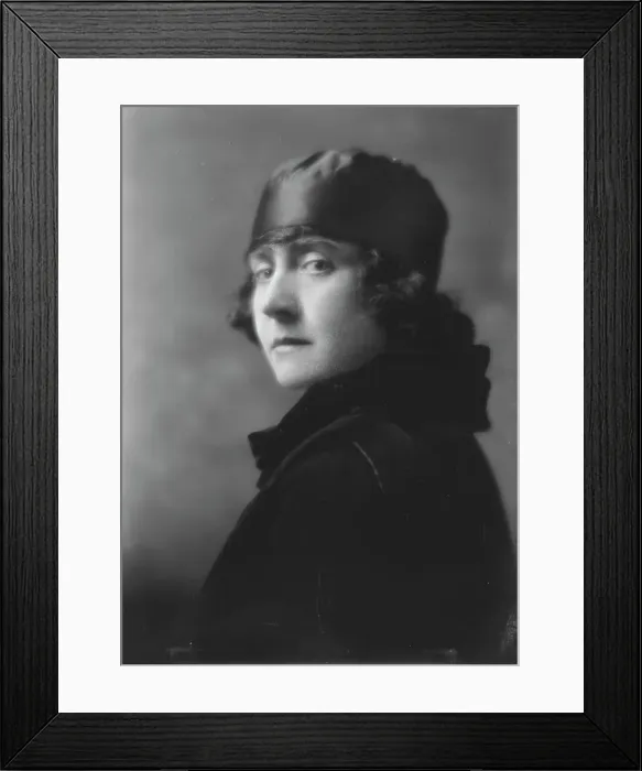 Framed Print : Miss E. Stettheimer, portrait photograph, 1918 Feb. 1. Creator: Arnold Genthe Framed Print : Miss E. Stettheimer, portrait photograph, 1918 Feb. 1. Creator: Arnold Genthe