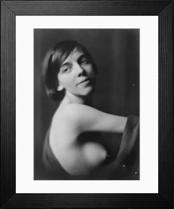 Framed Print : De Picon, Leah, Miss, portrait photograph, 1917 or 1918. Creator: Arnold Genthe Framed Print : De Picon, Leah, Miss, portrait photograph, 1917 or 1918. Creator: Arnold Genthe