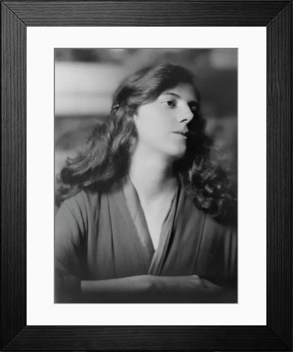 Framed Print : De Picon, Leah, Miss, portrait photograph, 1917 or 1918. Creator: Arnold Genthe Framed Print : De Picon, Leah, Miss, portrait photograph, 1917 or 1918. Creator: Arnold Genthe