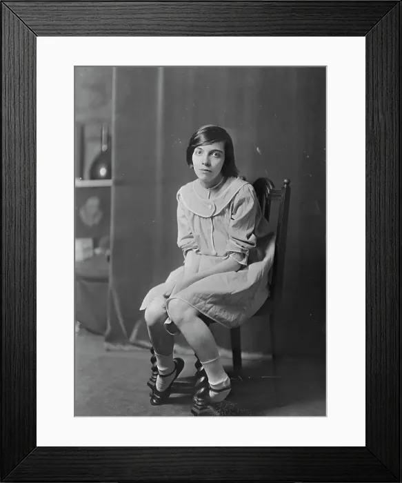 Framed Print : De Picon, Leah, Miss, portrait photograph, 1917 or 1918. Creator: Arnold Genthe Framed Print : De Picon, Leah, Miss, portrait photograph, 1917 or 1918. Creator: Arnold Genthe
