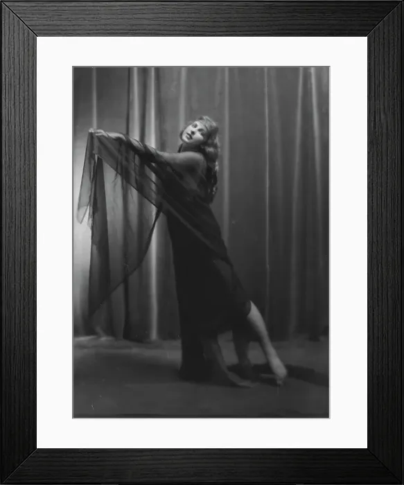 Framed Print : Delarer, Llellwyn, Miss, portrait photograph, 1917. Creator: Arnold Genthe Framed Print : Delarer, Llellwyn, Miss, portrait photograph, 1917. Creator: Arnold Genthe