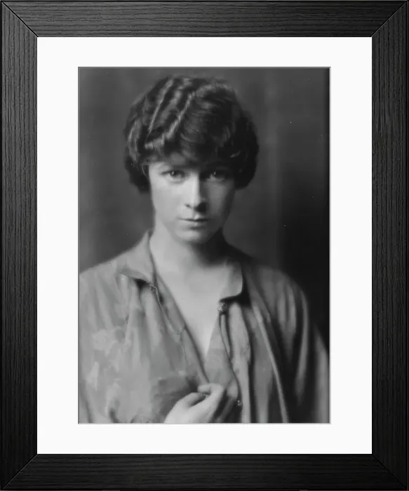 Framed Print : Dickerson, Dorothy, Miss, portrait photograph, 1914 July 7. Creator: Arnold Genthe Framed Print : Dickerson, Dorothy, Miss, portrait photograph, 1914 July 7. Creator: Arnold Genthe