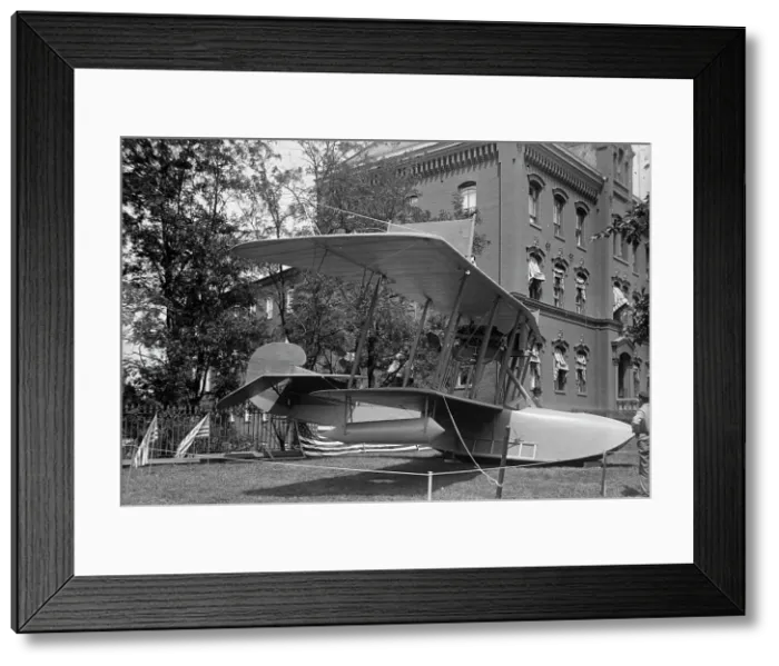 Framed Print : National Aero Coast Patrol Commn. - Curtiss Hydroaeroplane or Flying Boat Exhibited... 1917. Creator: Harris & Ewing. National Aero Coast Patrol Commn. - Curtiss Hydroaeroplane or Flying Boat Exhibited... 1917. Creator: Harris & Ewing Framed Print : National Aero Coast Patrol Commn. - Curtiss Hydroaeroplane or Flying Boat Exhibited... 1917. Creator: Harris & Ewing. National Aero Coast Patrol Commn. - Curtiss Hydroaeroplane or Flying Boat Exhibited... 1917. Creator: Harris & Ewing