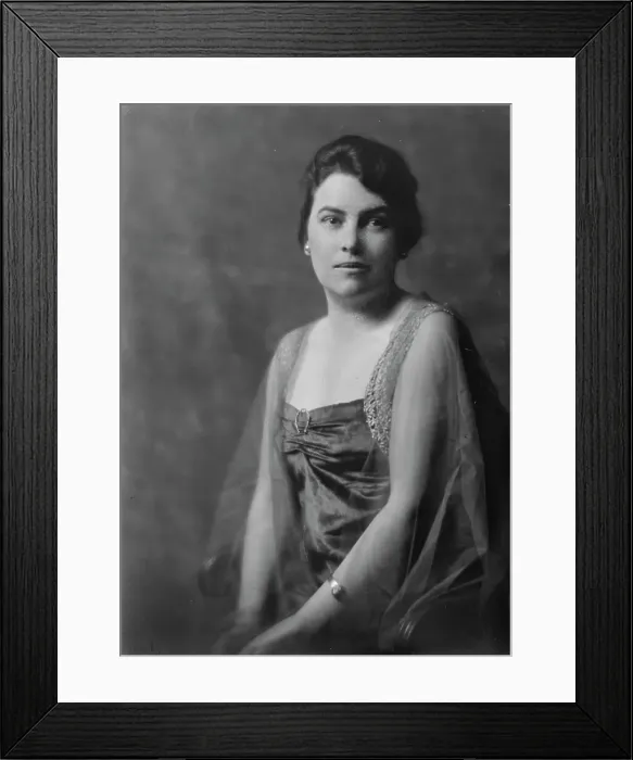 Framed Print : Dodge, A.H. Mrs. portrait photograph, 1917 Oct. 2. Creator: Arnold Genthe Framed Print : Dodge, A.H. Mrs. portrait photograph, 1917 Oct. 2. Creator: Arnold Genthe