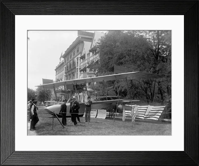 Framed Print : National Aero Coast Patrol Commn. - Curtiss Hydroaeroplane or Flying Boat Exhibited... 1917. Creator: Harris & Ewing. National Aero Coast Patrol Commn. - Curtiss Hydroaeroplane or Flying Boat Exhibited... 1917. Creator: Harris & Ewing Framed Print : National Aero Coast Patrol Commn. - Curtiss Hydroaeroplane or Flying Boat Exhibited... 1917. Creator: Harris & Ewing. National Aero Coast Patrol Commn. - Curtiss Hydroaeroplane or Flying Boat Exhibited... 1917. Creator: Harris & Ewing