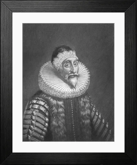 Framed Print : Sir John Coke, Secretary of State under Charles I, 1813. Creator: Robert Dunkarton Framed Print : Sir John Coke, Secretary of State under Charles I, 1813. Creator: Robert Dunkarton