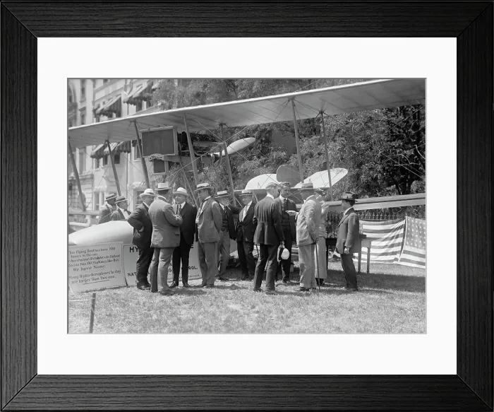 Framed Print : National Aero Coast Patrol Commn. - Curtiss Hydroaeroplane or Flying Boat Exhibited... 1917. Creator: Harris & Ewing. National Aero Coast Patrol Commn. - Curtiss Hydroaeroplane or Flying Boat Exhibited... 1917. Creator: Harris & Ewing Framed Print : National Aero Coast Patrol Commn. - Curtiss Hydroaeroplane or Flying Boat Exhibited... 1917. Creator: Harris & Ewing. National Aero Coast Patrol Commn. - Curtiss Hydroaeroplane or Flying Boat Exhibited... 1917. Creator: Harris & Ewing