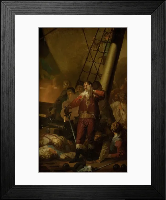 Framed Print : Christian IV Aboard his Flagship The Trinity ('Trefoldigheden'), 1782. Creator: Nicolai Abraham Abildgaard. Christian IV Aboard his Flagship The Trinity ('Trefoldigheden'), 1782. Creator: Nicolai Abraham Abildgaard Framed Print : Christian IV Aboard his Flagship The Trinity ('Trefoldigheden'), 1782. Creator: Nicolai Abraham Abildgaard. Christian IV Aboard his Flagship The Trinity ('Trefoldigheden'), 1782. Creator: Nicolai Abraham Abildgaard