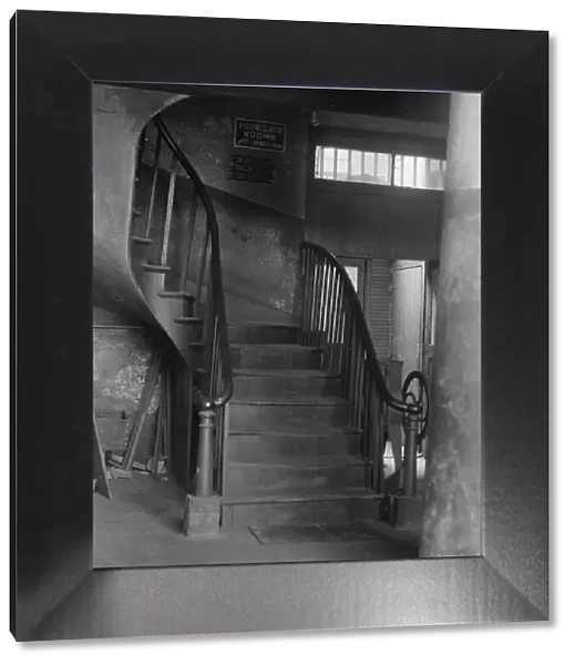Stairway, New Orleans or Charleston, South Carolina, between 1920 and 1926. Creator: Arnold Genthe