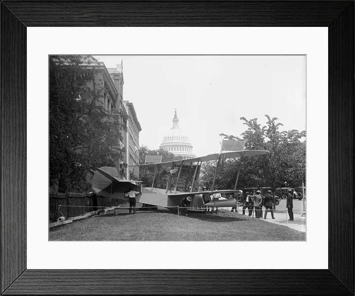 Framed Print : National Aero Coast Patrol Commn. - Curtiss Hydroaeroplane or Flying Boat Exhibited... 1917. Creator: Harris & Ewing. National Aero Coast Patrol Commn. - Curtiss Hydroaeroplane or Flying Boat Exhibited... 1917. Creator: Harris & Ewing Framed Print : National Aero Coast Patrol Commn. - Curtiss Hydroaeroplane or Flying Boat Exhibited... 1917. Creator: Harris & Ewing. National Aero Coast Patrol Commn. - Curtiss Hydroaeroplane or Flying Boat Exhibited... 1917. Creator: Harris & Ewing
