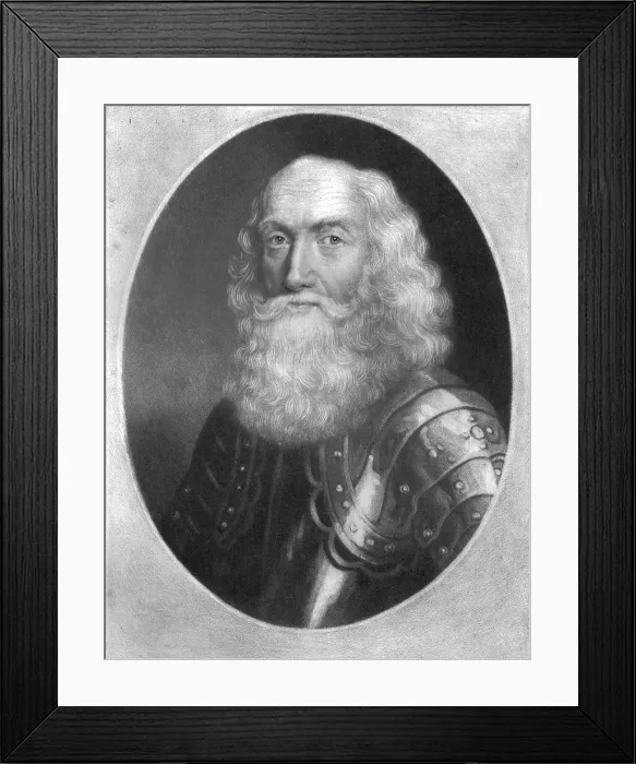 Framed Print : General Thomas Dalyell, Major General to Charles II at Worcester; Obit c1685, 1811. Creator: Charles Turner Framed Print : General Thomas Dalyell, Major General to Charles II at Worcester; Obit c1685, 1811. Creator: Charles Turner