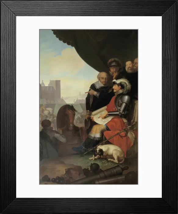 Framed Print : Frederik II Builds Kronborg Castle at Elsinore, 1781-1782. Creator: Nicolai Abraham Abildgaard