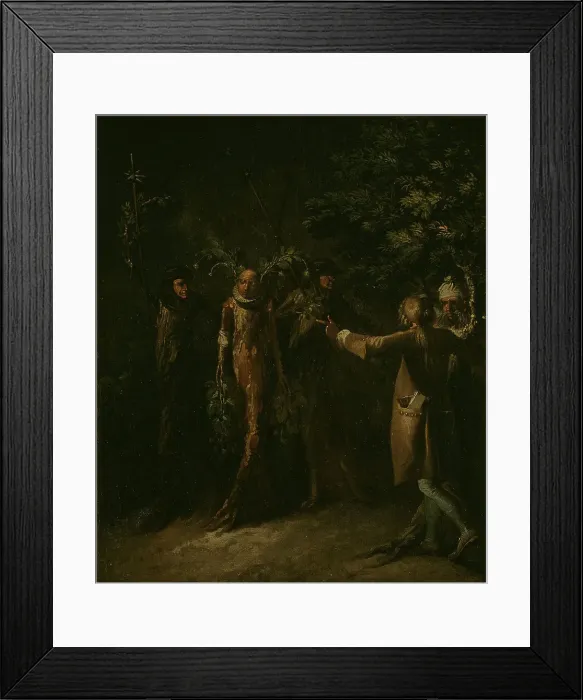 Framed Print : From Ludvig Holbergs´s The Journey of Niels Klim to The World Underground, 1785-1787. Creator: Nicolai Abraham Abildgaard Framed Print : From Ludvig Holbergs´s The Journey of Niels Klim to The World Underground, 1785-1787. Creator: Nicolai Abraham Abildgaard