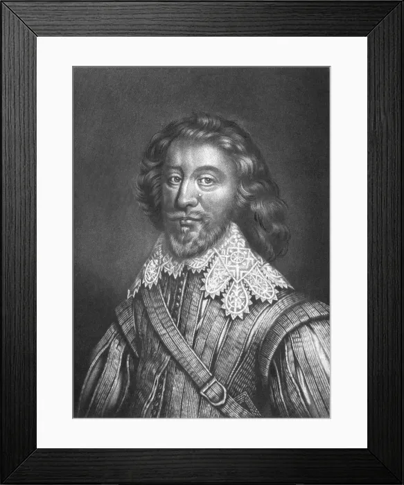 Framed Print : William Fielding, Earl of Denbigh; Obit 1643, 1813. Creator: Robert Dunkarton Framed Print : William Fielding, Earl of Denbigh; Obit 1643, 1813. Creator: Robert Dunkarton