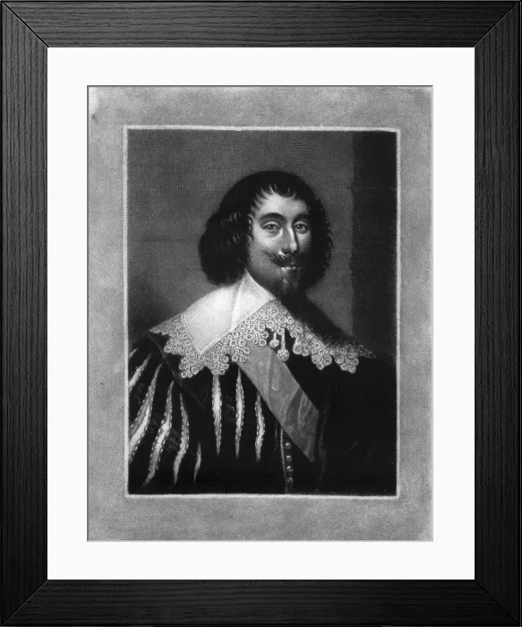 Framed Print : Ferdinand, Lord Fairfax, General; Obit 1648, 1811. Creator: Unknown Framed Print : Ferdinand, Lord Fairfax, General; Obit 1648, 1811. Creator: Unknown