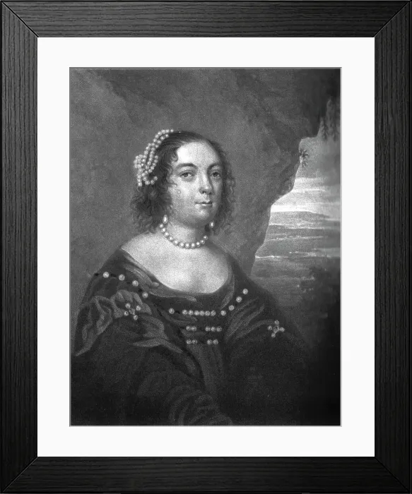 Framed Print : Anne, Lady Fairfax, wife of Thomas, Lord Fairfax, 1811. Creator: Charles Turner Framed Print : Anne, Lady Fairfax, wife of Thomas, Lord Fairfax, 1811. Creator: Charles Turner