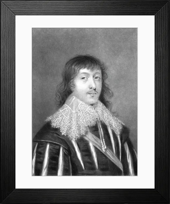 Framed Print : Lucius, Viscount Falkland; Obit 1643, 1811. Creator: Charles Turner Framed Print : Lucius, Viscount Falkland; Obit 1643, 1811. Creator: Charles Turner