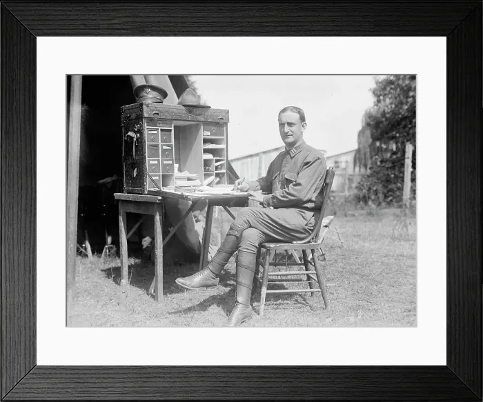 Framed Print : National Guard of D.C. - Capt. Louis Wilson, 1916. Creator: Harris & Ewing. National Guard of D.C. - Capt. Louis Wilson, 1916. Creator: Harris & Ewing Framed Print : National Guard of D.C. - Capt. Louis Wilson, 1916. Creator: Harris & Ewing. National Guard of D.C. - Capt. Louis Wilson, 1916. Creator: Harris & Ewing